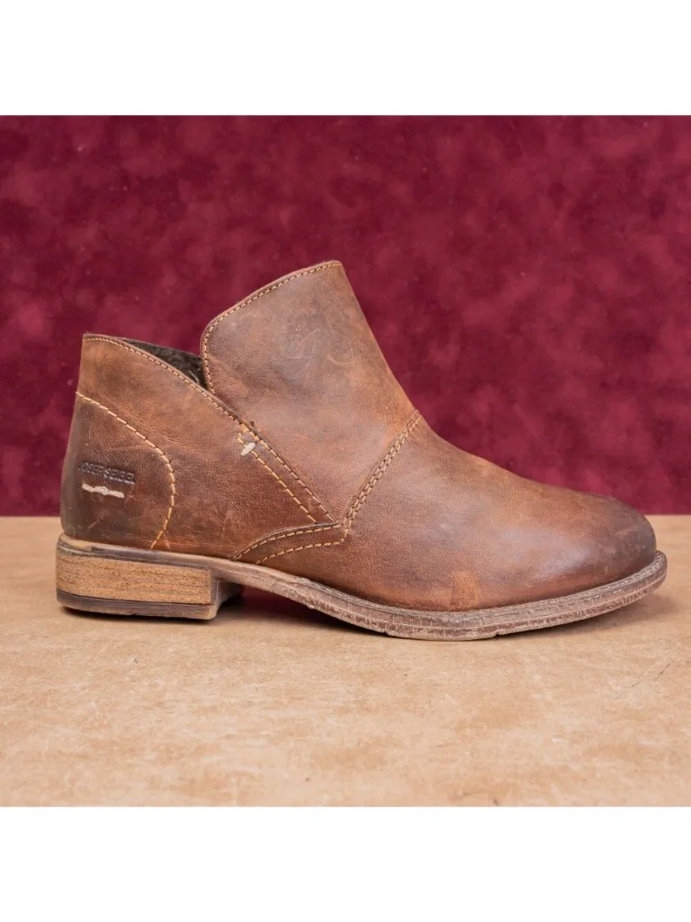 Josef Seibel Women Sienna Brown Leather Lightweight boots 8US EUR 38